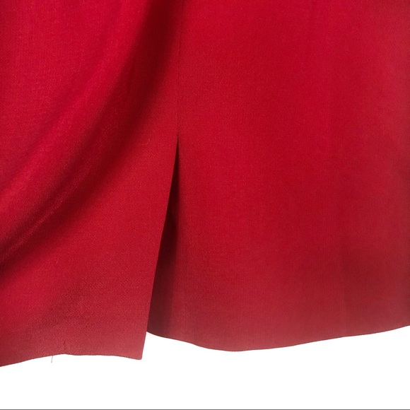 Above knee Red sleeveless dress by Honestee - Picture 5 of 8